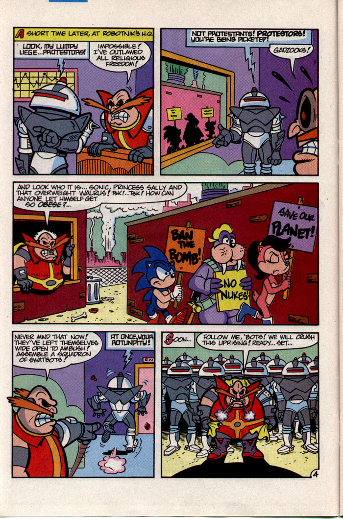 Sonic - Archie Adventure Series October 1993 Page 4